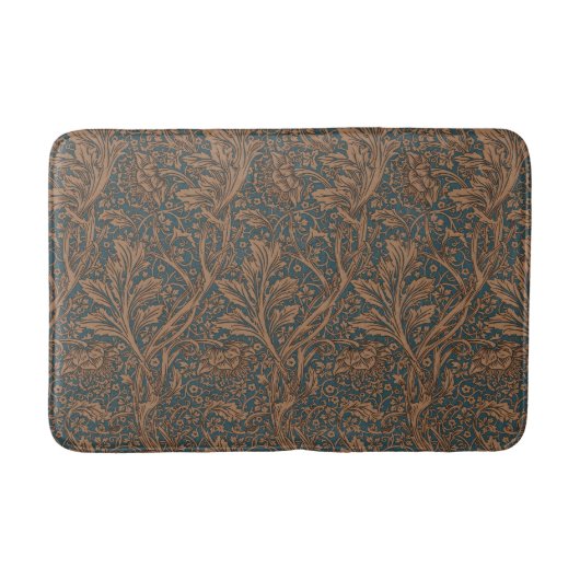 William Morris Arcadia Floral Pattern Classic Badmat (Voorkant)