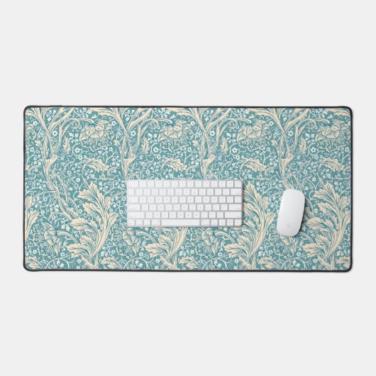 William Morris Arcadia Floral Pattern Classic Bureaumat (Keyboard & Muis)