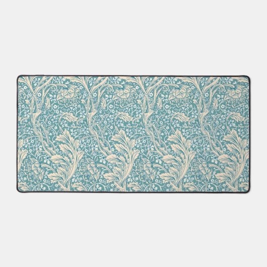 William Morris Arcadia Floral Pattern Classic Bureaumat (Voorkant)