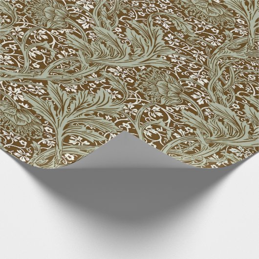 William Morris Arcadia Floral Pattern Classic Cadeaupapier (Hoek)