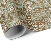 William Morris Arcadia Floral Pattern Classic Cadeaupapier (Rol Hoek)