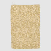 William Morris Arcadia Floral Pattern Classic Golfhanddoek (Voorkant)