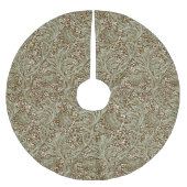 William Morris Arcadia Floral Pattern Classic Kerstboom Rok (Voorkant)