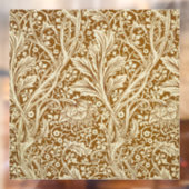 William Morris Arcadia Floral Pattern Classic Raamsticker (Vel 2)