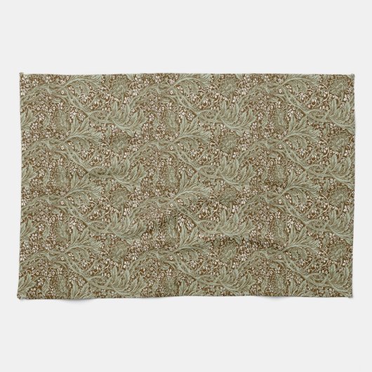 William Morris Arcadia Floral Pattern Classic Theedoek (Horizontaal)