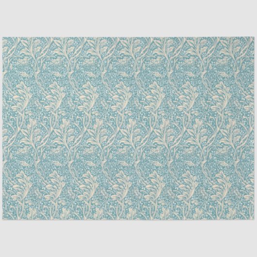 William Morris Arcadia Floral Pattern Classic Tissuepapier (Voorkant)