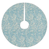 William Morris Arcadia Floral Pattern Kerstboom Rok (Voorkant)