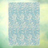 William Morris Arcadia Floral Pattern Raamsticker (Vel 3)