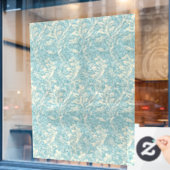 William Morris Arcadia Floral Pattern Raamsticker (Cafe Raam)