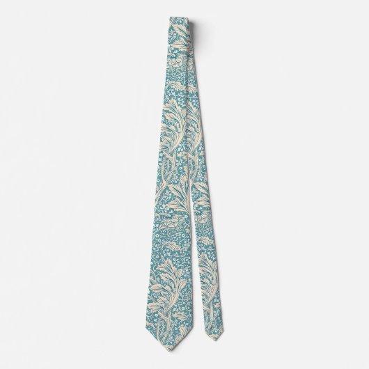 William Morris Arcadia Floral Pattern Stropdas (Voorkant)