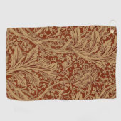 William Morris Arcadia Florale Tuin Bloem Classi Golfhanddoek (Horizontaal)