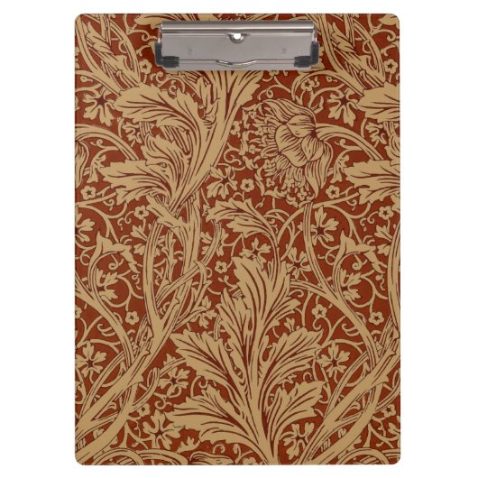 William Morris Arcadia Florale Tuin Bloem Classi Klembord (Voorkant)