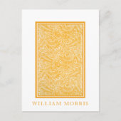 William Morris, Arcadia Geel Bladgroen Briefkaart (Voorkant)