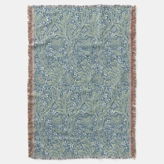 William Morris  Arcadia Pattern Deken (Voorkant Verticaal)