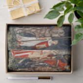 William Morris Arming & Departure of the Knachten Tissuepapier (Geschenk)