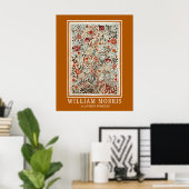 William Morris Art Acanthus Portière Poster (Thuiskantoor)