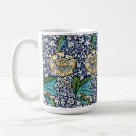 William Morris Art Blue Mok