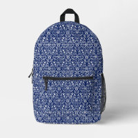 William Morris Art Blue Rugzak
