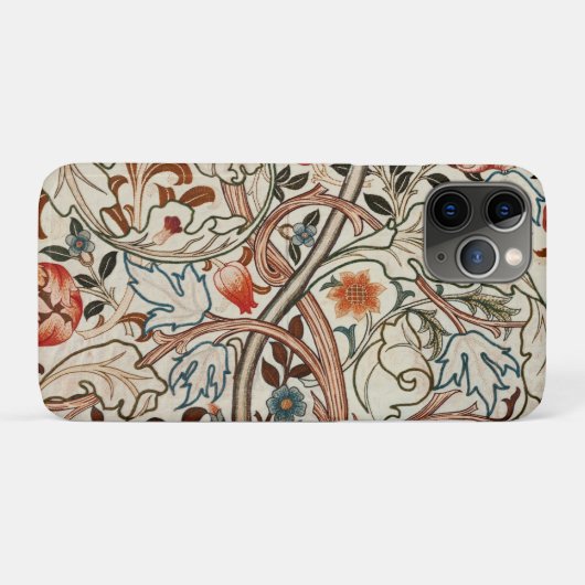 William Morris art design iPhone 11 pro hoesje (Achterkant (horizontaal))