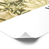 William Morris Art Floral Prints Exhibition Poster (Hoek)