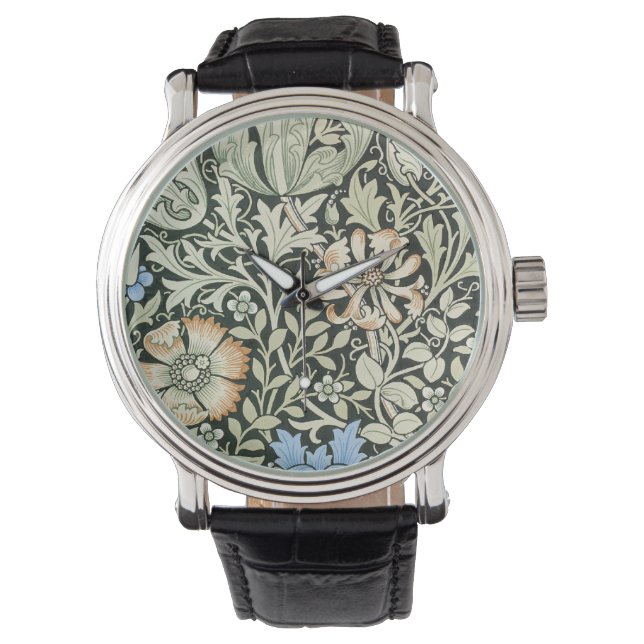 William Morris Art Horloge (Voorkant)