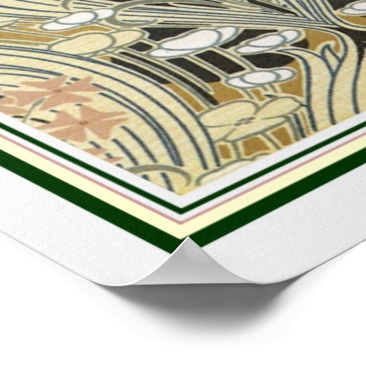 William Morris Art Nouveau 11 x 14 Print (Hoek)