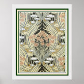 William Morris Art Nouveau 11 x 14 Print (Voorkant)