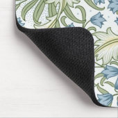 William Morris - Art Nouveau Blauwe Belbloemen Muismat (Hoek)