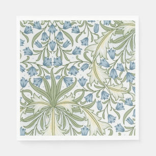 William Morris - Art Nouveau Blauwe Klokjes Servet