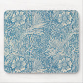 William Morris - Art Nouveau Blue Marigold Muismat (Voorkant)