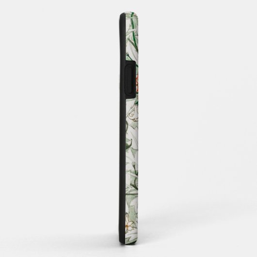 William Morris Art Nouveau Floral iPhone Case (Achterkant/rechts)