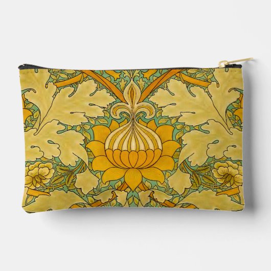 William Morris, Art Nouveau Gold St James Palace Etui (Achterkant)