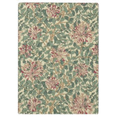 William Morris - Art Nouveau Honeysuckle & Leaves Klembord (Achterkant)