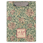 William Morris - Art Nouveau Honeysuckle & Leaves Klembord (Voorkant)