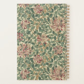 William Morris - Art Nouveau Honeysuckle & Leaves Planner (Achterkant)