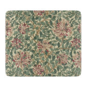 William Morris - Art Nouveau Honeysuckle & Leaves Snijplank (Voorkant)