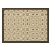 William Morris Art nouveau ivoor bruin neutraal Tafelkleed (Voorkant (Horizontaal))