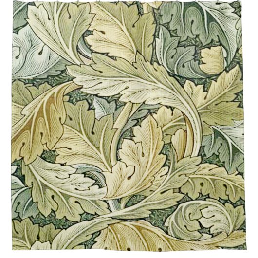 William Morris, art nouveau, original,Agathus,wall Douchegordijn (Voorkant)