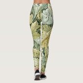 William Morris, art nouveau, original,Agathus,wall Leggings (Achterkant)