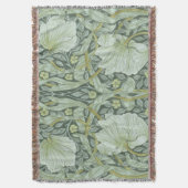 William Morris, Art nouveau Patroon, prachtige kun Deken (Voorkant Verticaal)