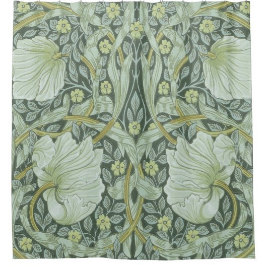 William Morris, Art nouveau Patroon, prachtige kun Douchegordijn (Voorkant)