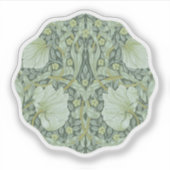 William Morris, Art nouveau Patroon, prachtige kun Sticker (Voorkant)