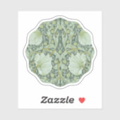 William Morris, Art nouveau Patroon, prachtige kun Sticker (Vel)