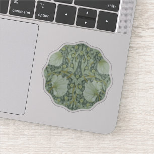 William Morris, Art nouveau Patroon, prachtige kun Sticker