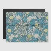 William Morris, art nouveau Patroon, zeewier, blau (Voorkant / Achterkant)