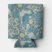 William Morris, art nouveau Patroon, zeewier, blau Blikjeskoeler (Voorkant)