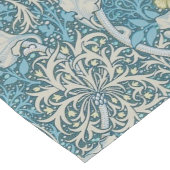 William Morris, art nouveau Patroon, zeewier, blau Lange Tafelloper (Hoek)