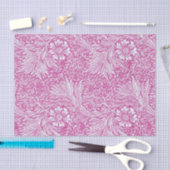 William Morris - Art Nouveau Pink Marigold Tissuepapier (Craft)