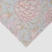William Morris - Art Nouveau Wild Tulips - Peach Tissuepapier (Detail)