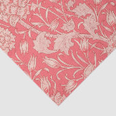 William Morris - Art Nouveau Wilde Tulpen - Roze Tissuepapier (Detail)